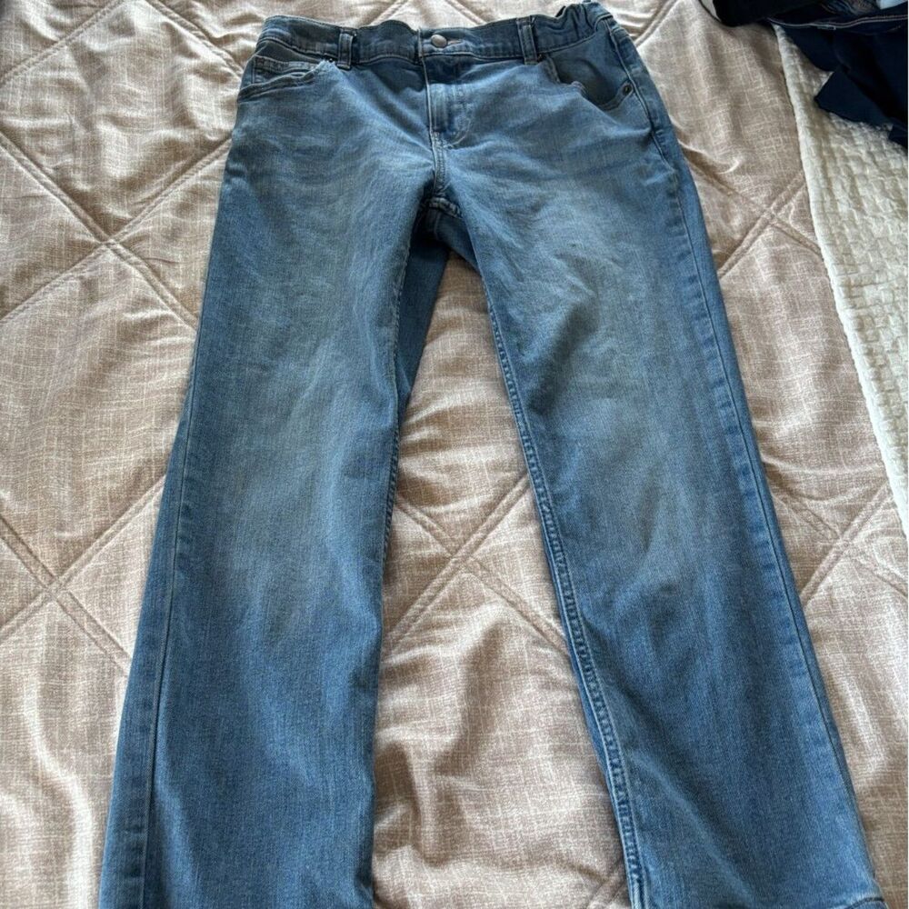 Wonder Nation: Straight Leg Denim Jeans Youth Kids Size 12 - Like New